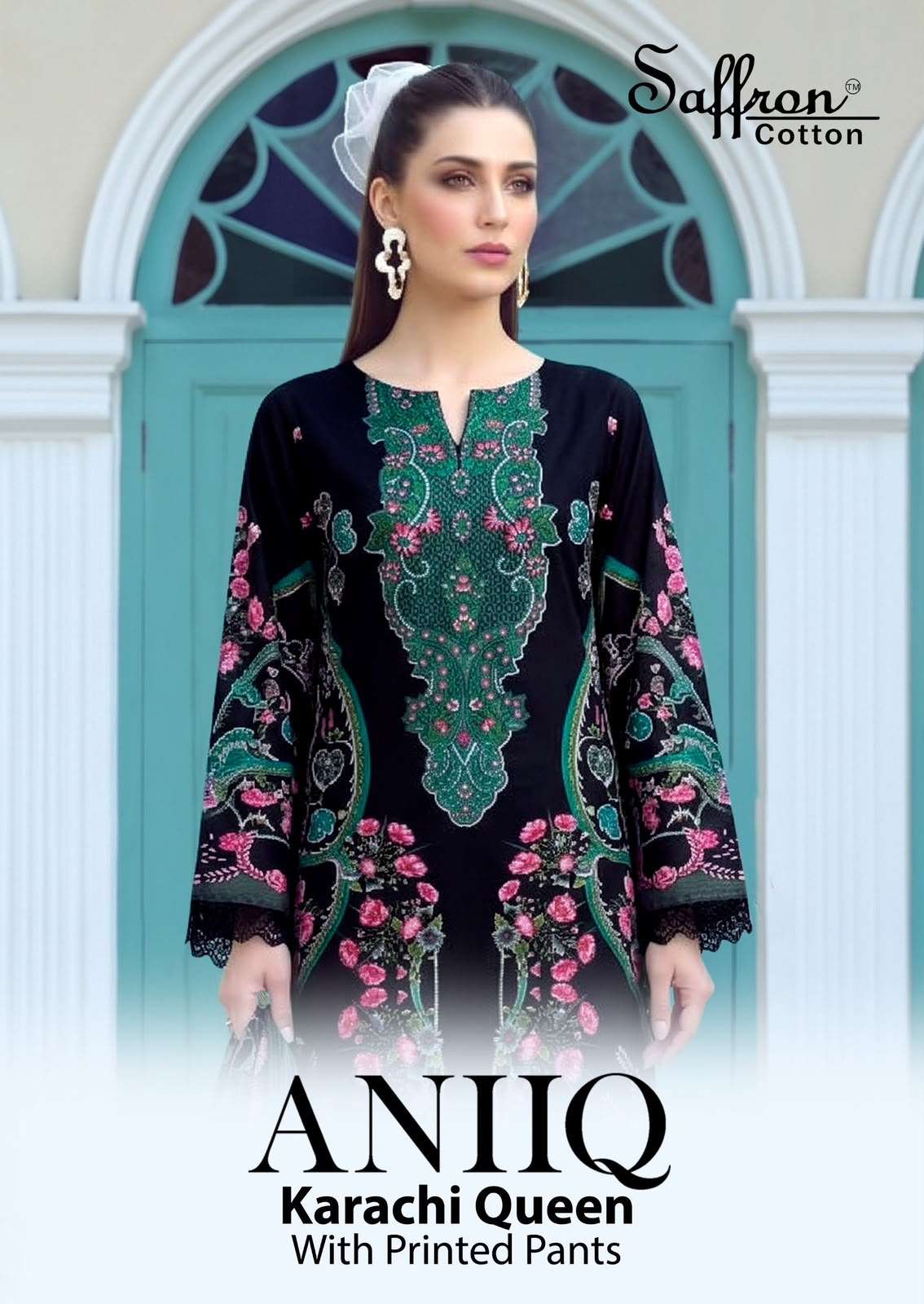 ANIQ KARACHI QUEEN BY SAFFRON COTTON